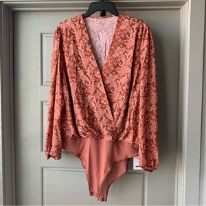 Shein Paisley Bodysuit